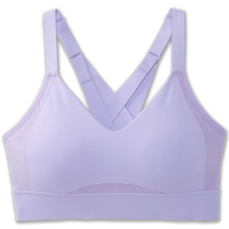 Brooks Drive Interlace - Run Bra Mujer - Lavanda Moradas (VTGO-86209)